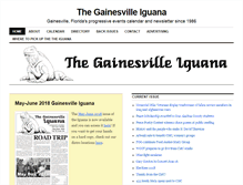 Tablet Screenshot of gainesvilleiguana.org
